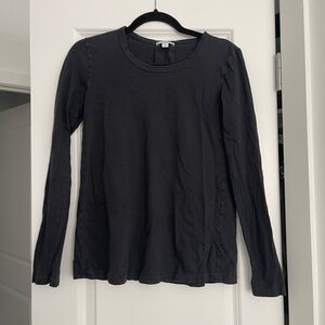 Black Long Sleeve Top